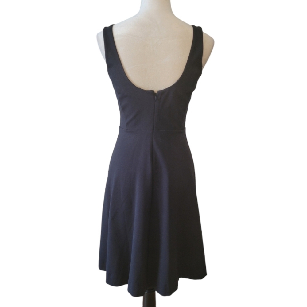 J. Crew‎ Black Ponte Sleeveless Dress Size XS - Picture 2 of 3